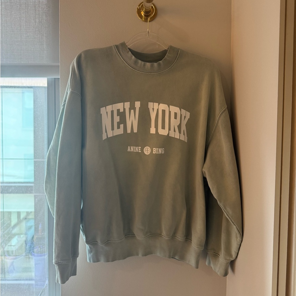Anine Bing New York Sweatshirt XS - Picture 4 of 13